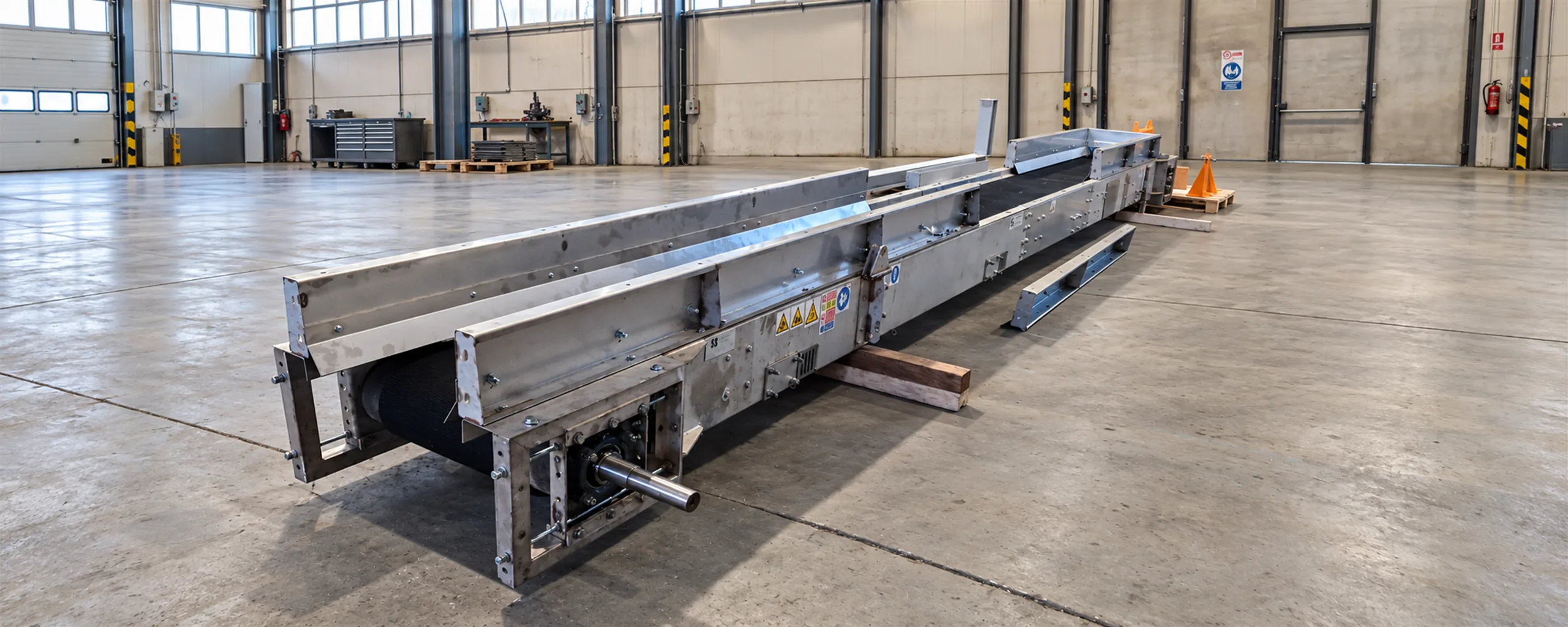 Nastro trasportatore inox – Officine Serena