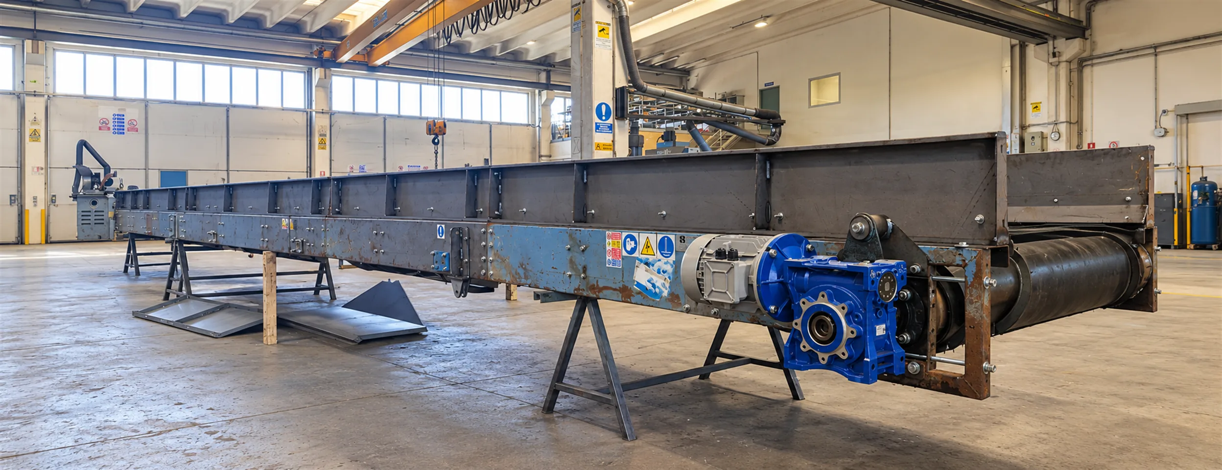Revamping nastro trasportatore – Officine Serena