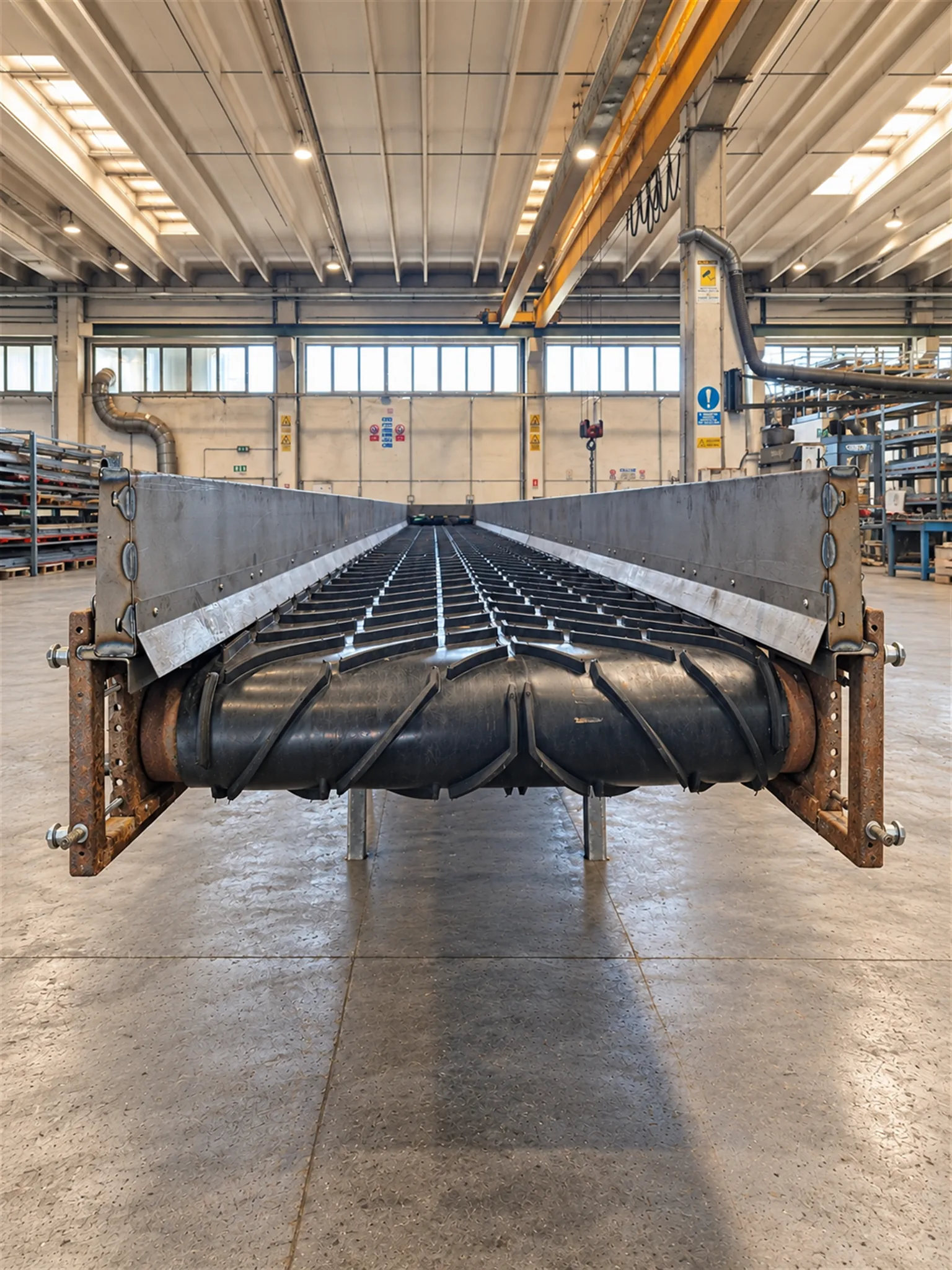 Revamping nastro trasportatore – Officine Serena