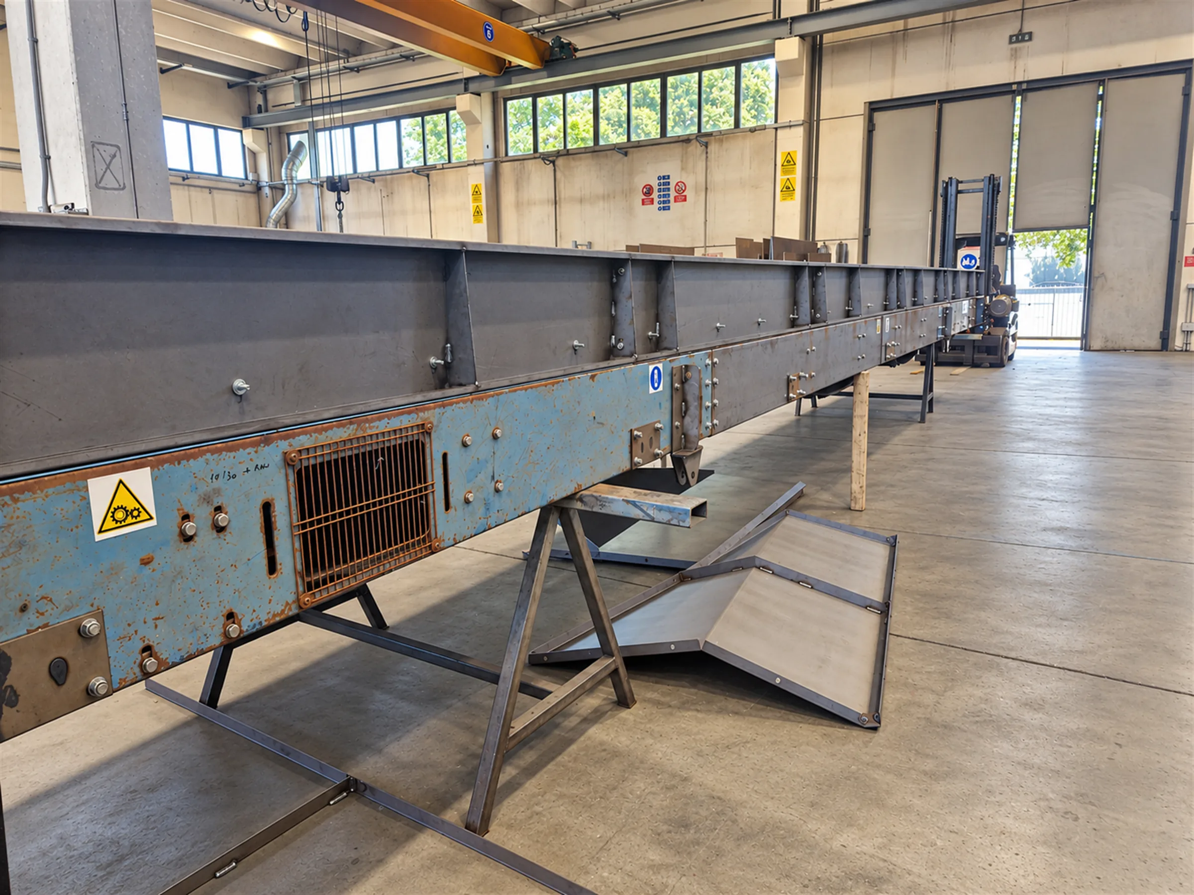 Revamping nastro trasportatore – Officine Serena