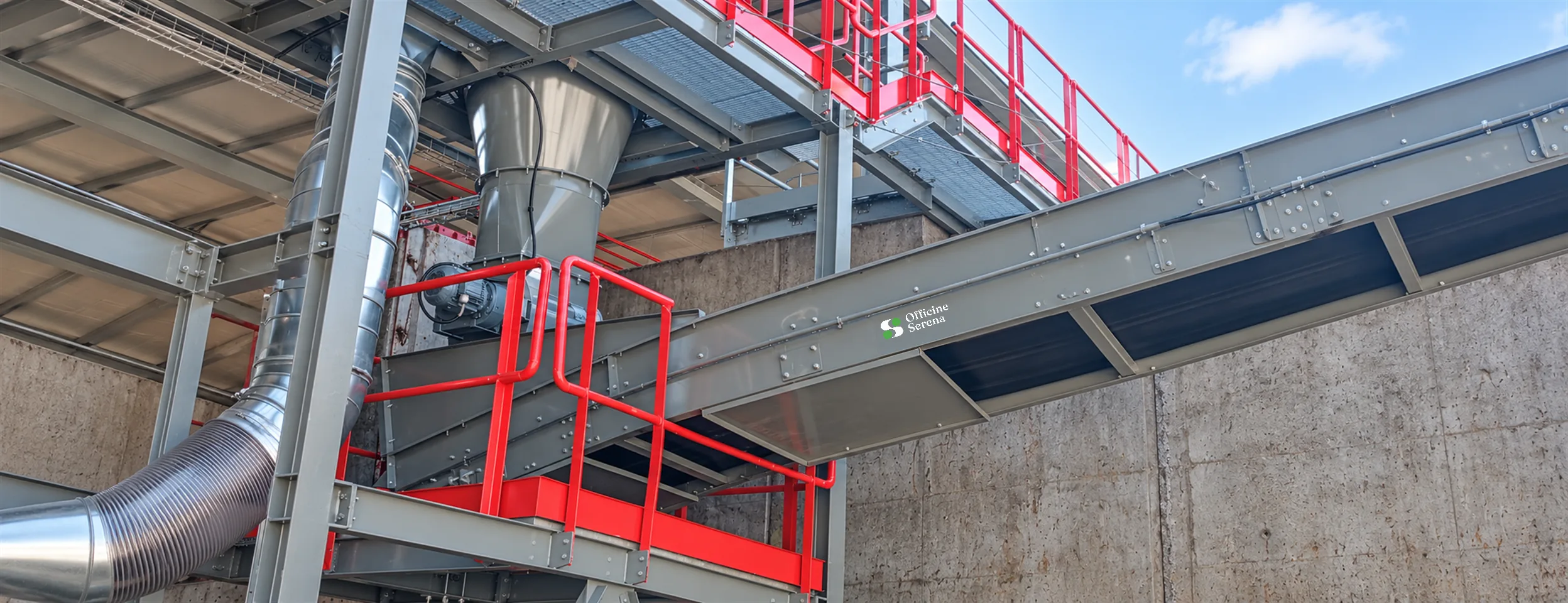 Impianto di aspirazione con cicloni – Officine Serena