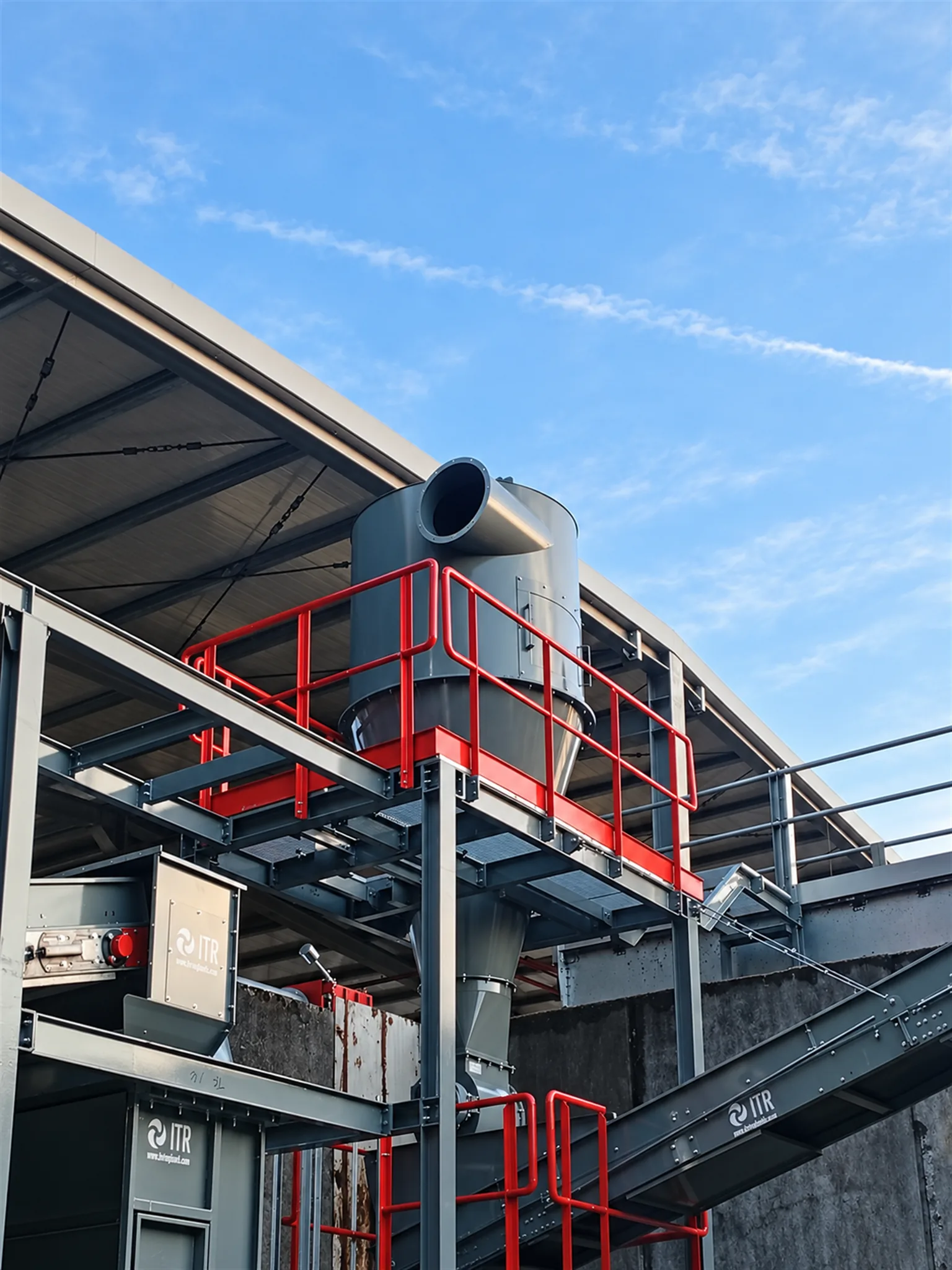 Impianto di aspirazione con cicloni – Officine Serena